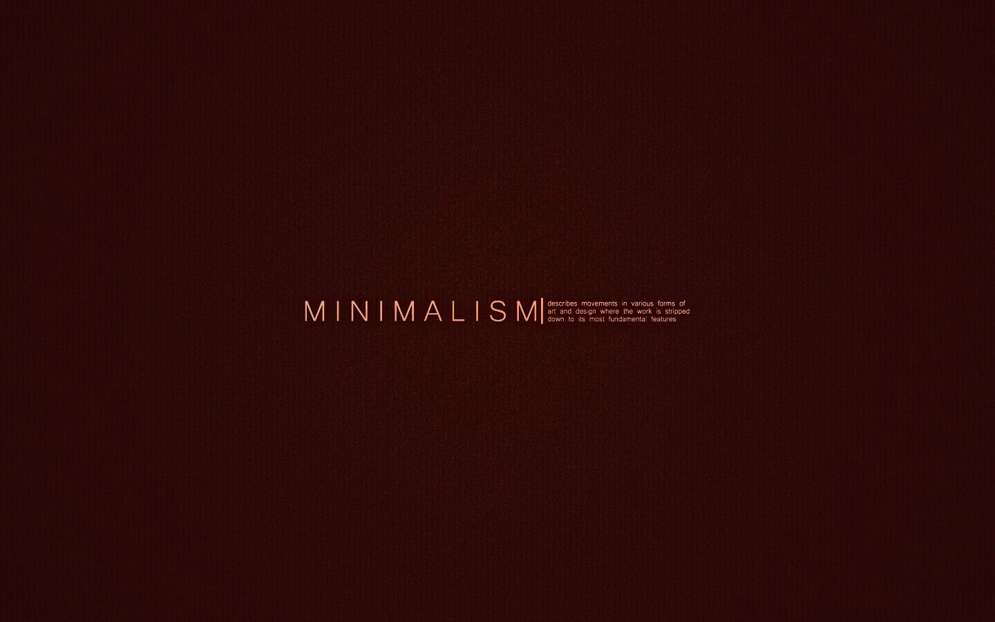 Минимализм обои