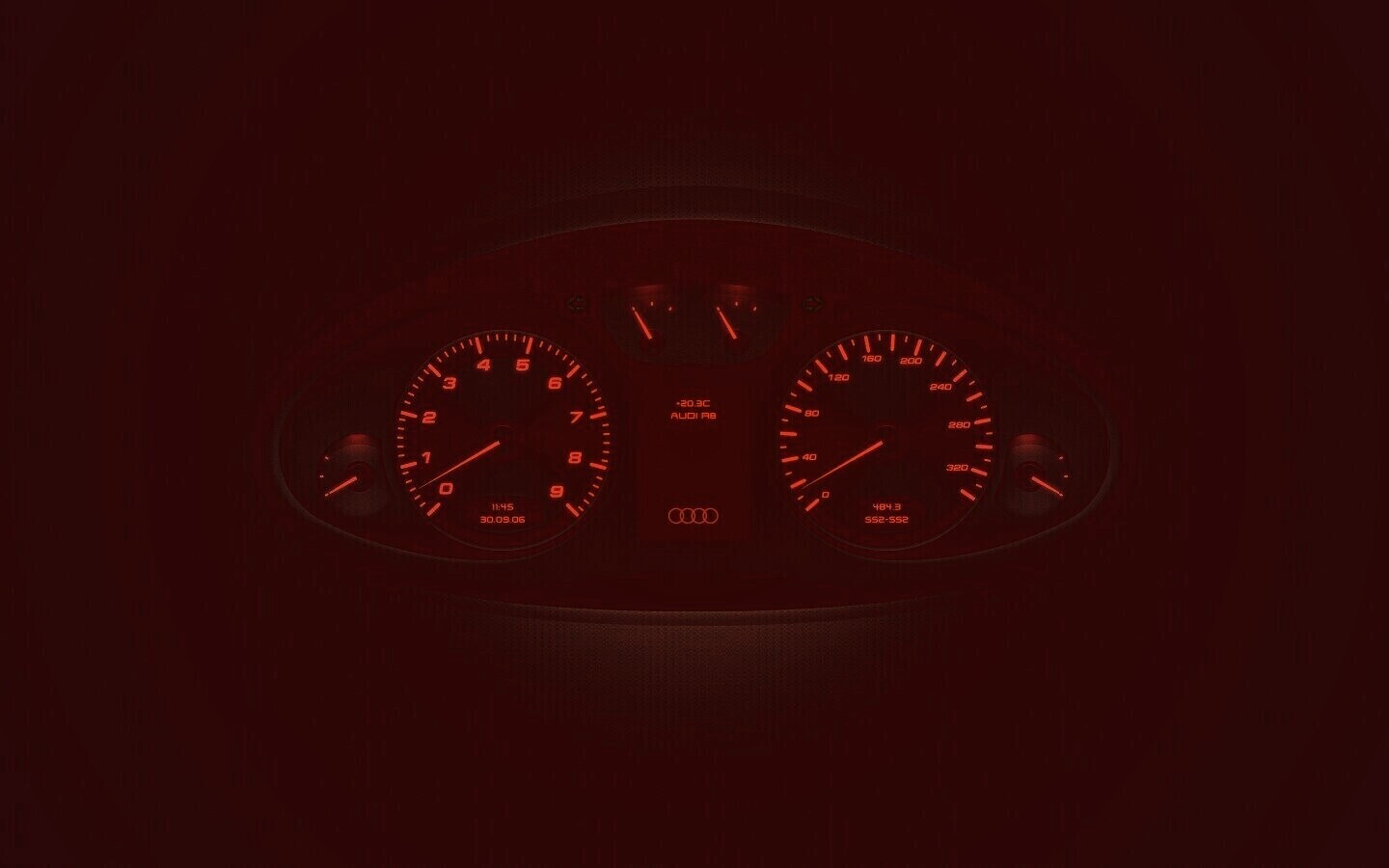 Приборная панель Audi обои