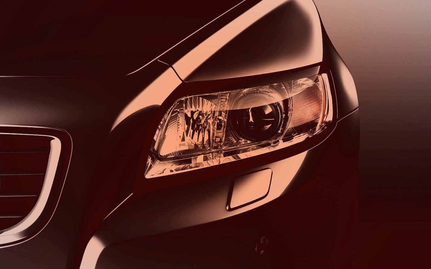 Автомобильная фара обои