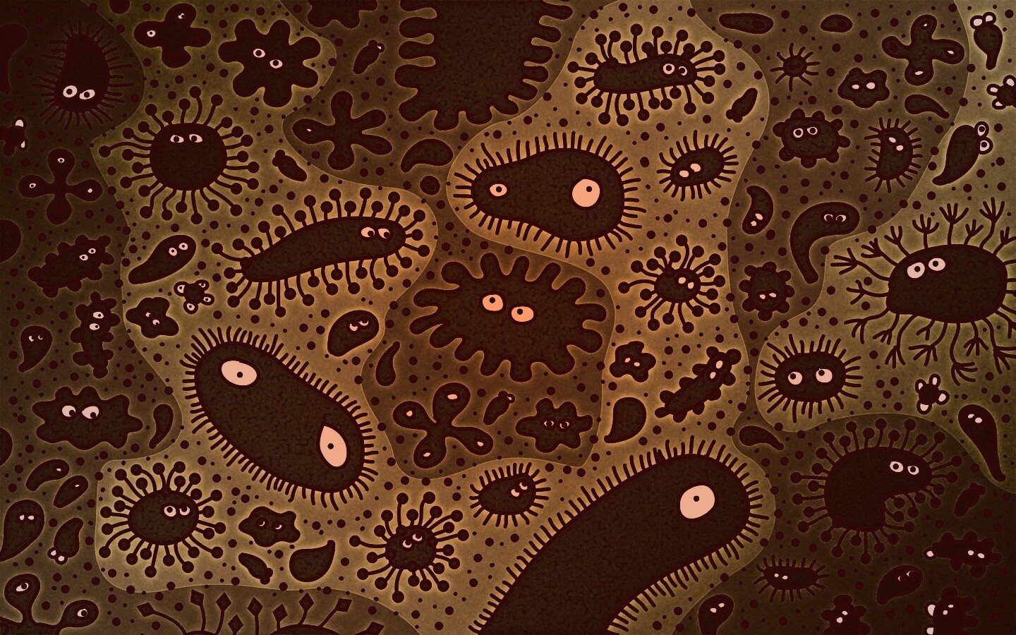 Микроорганизмы обои