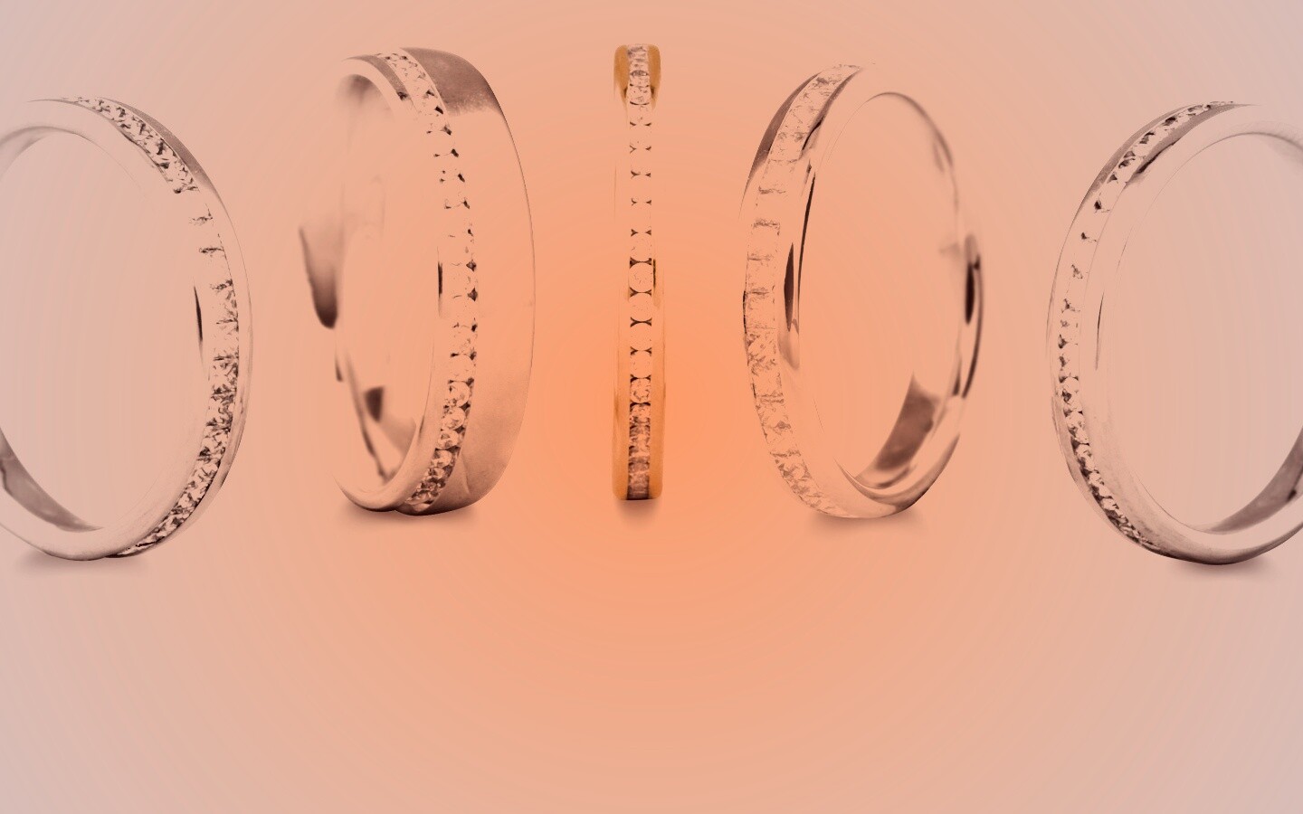 Кольца обои