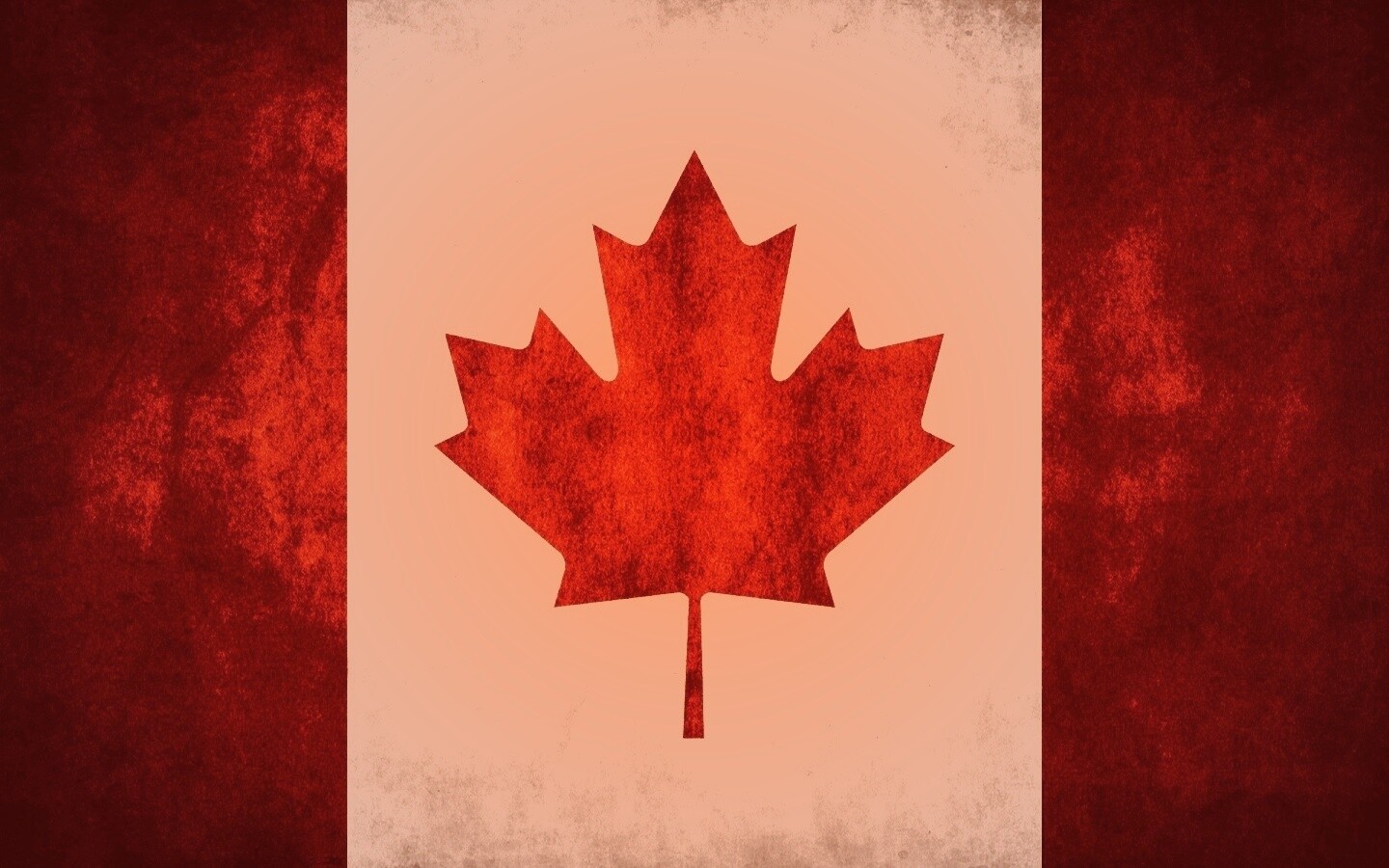 Флаг канады, кленовый лист обои