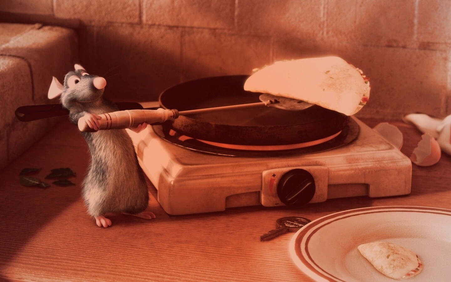 Рататуй у плиты обои