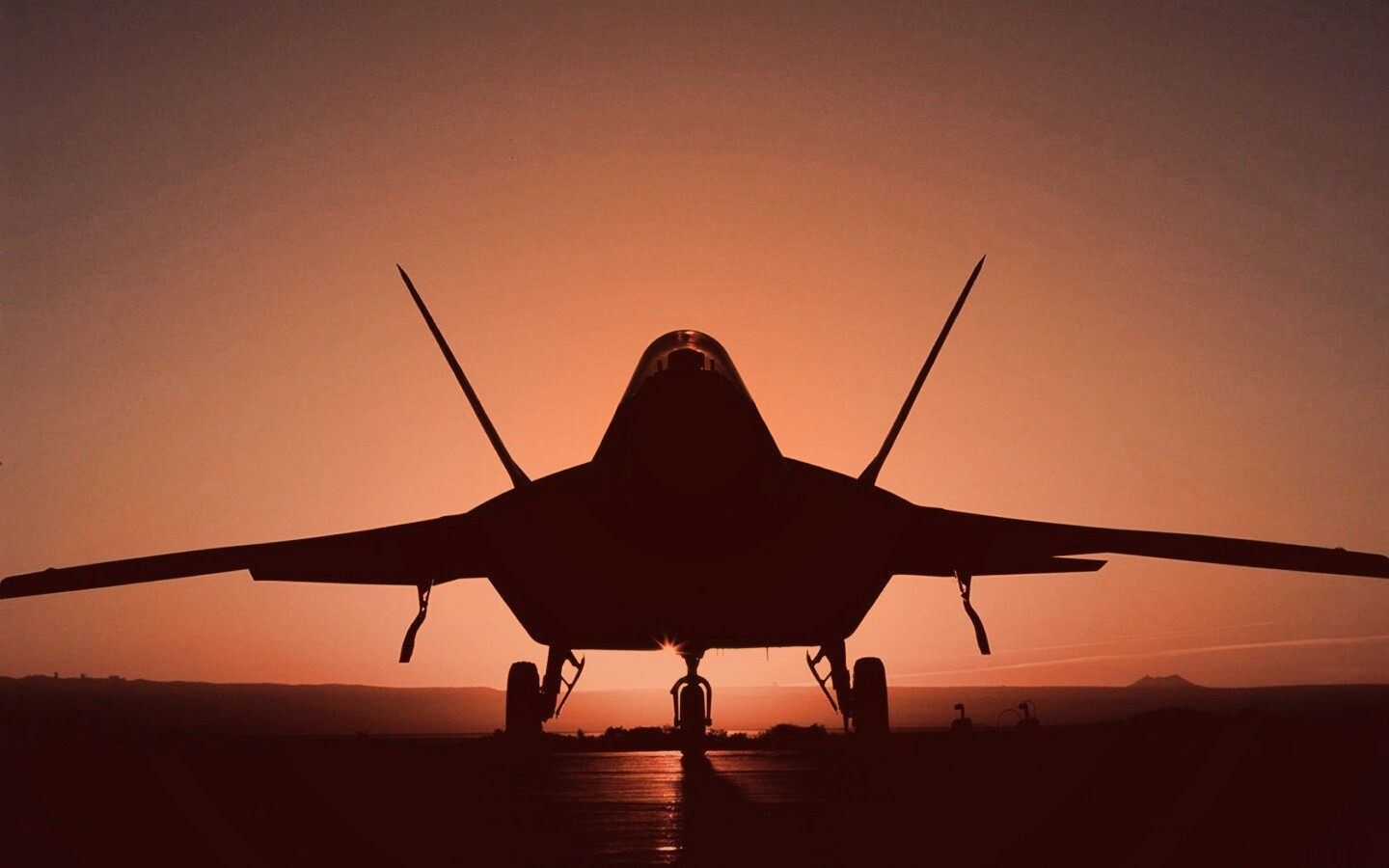 Истребитель F22 обои