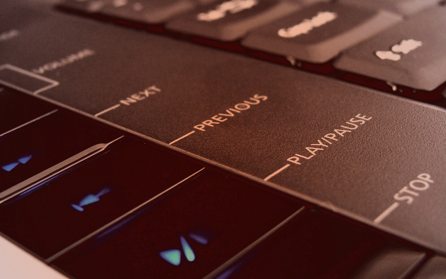 Кнопки ноутбука обои