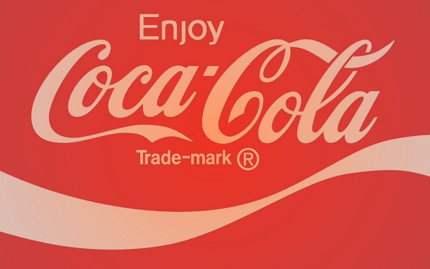 Оригинальный логотип Coca-Cola обои