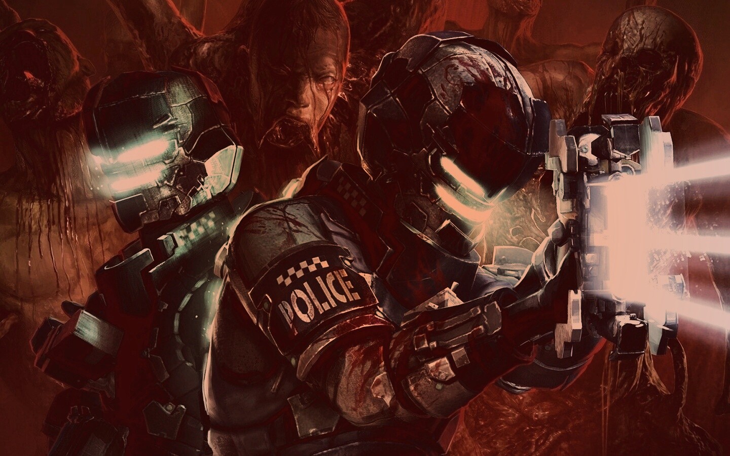 Dead Space полиция обои