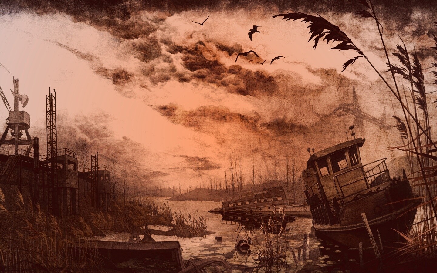 Вселенная сталкера обои