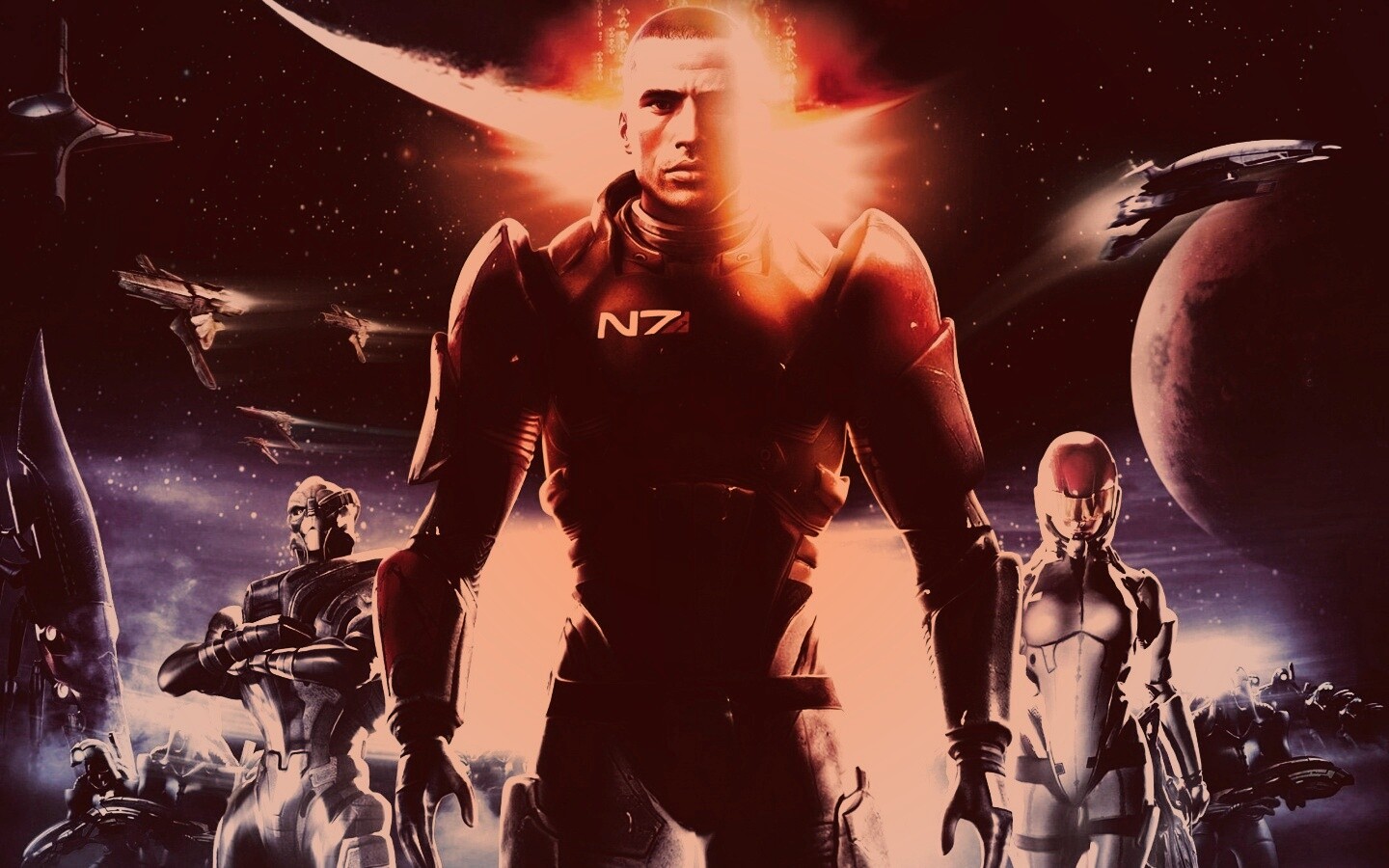 Mass Effect 1 обои