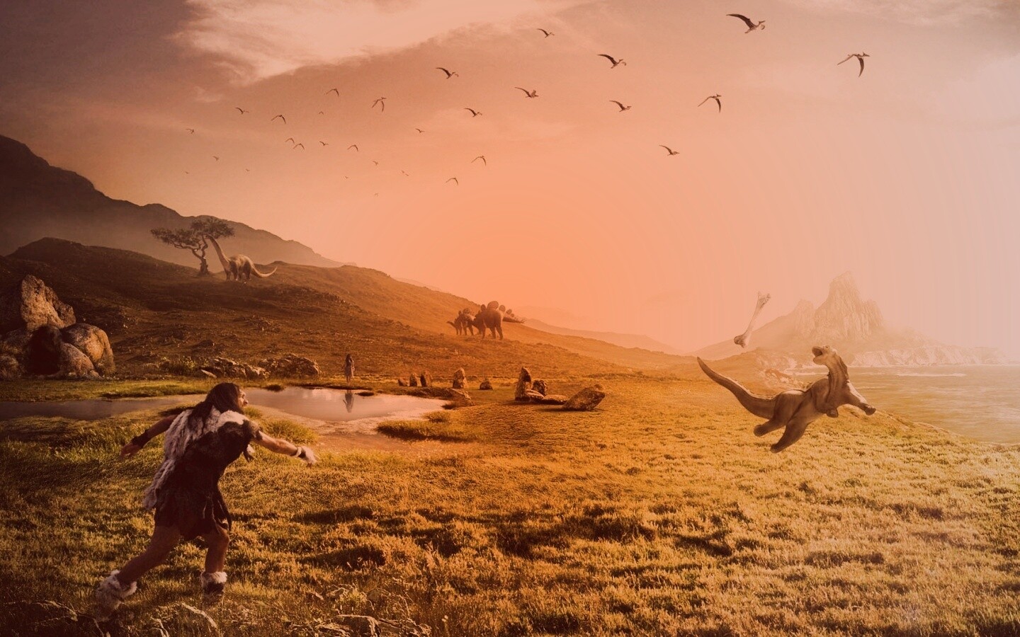 Доисторические игры обои