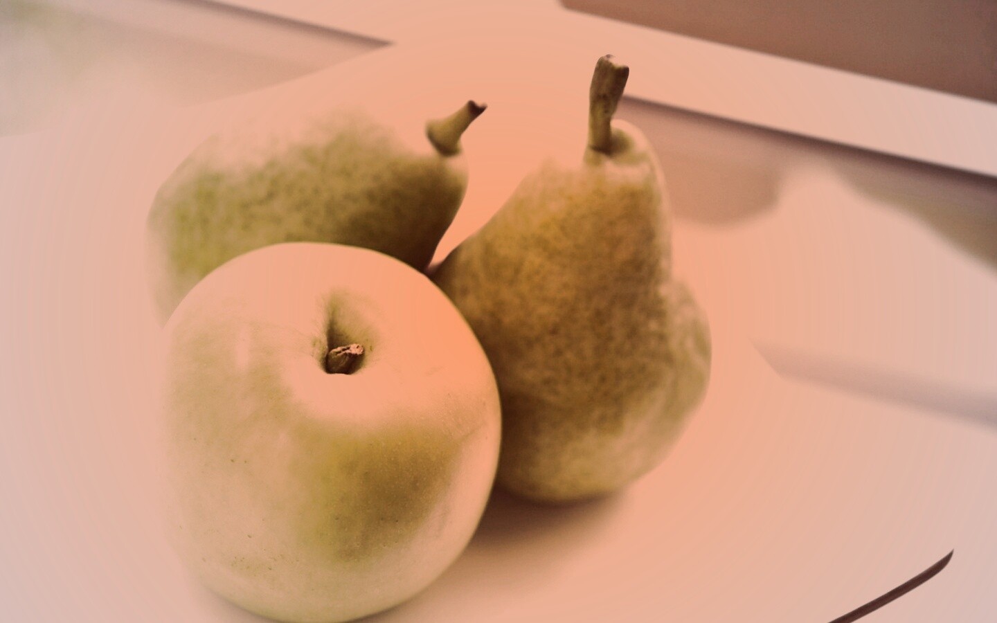 Яблоко и груши обои