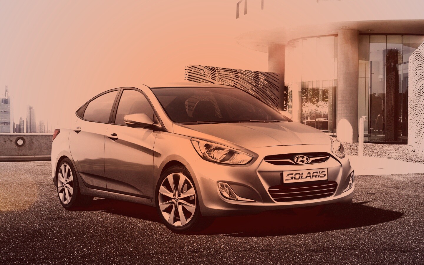 Фото Хендай Солярис обои