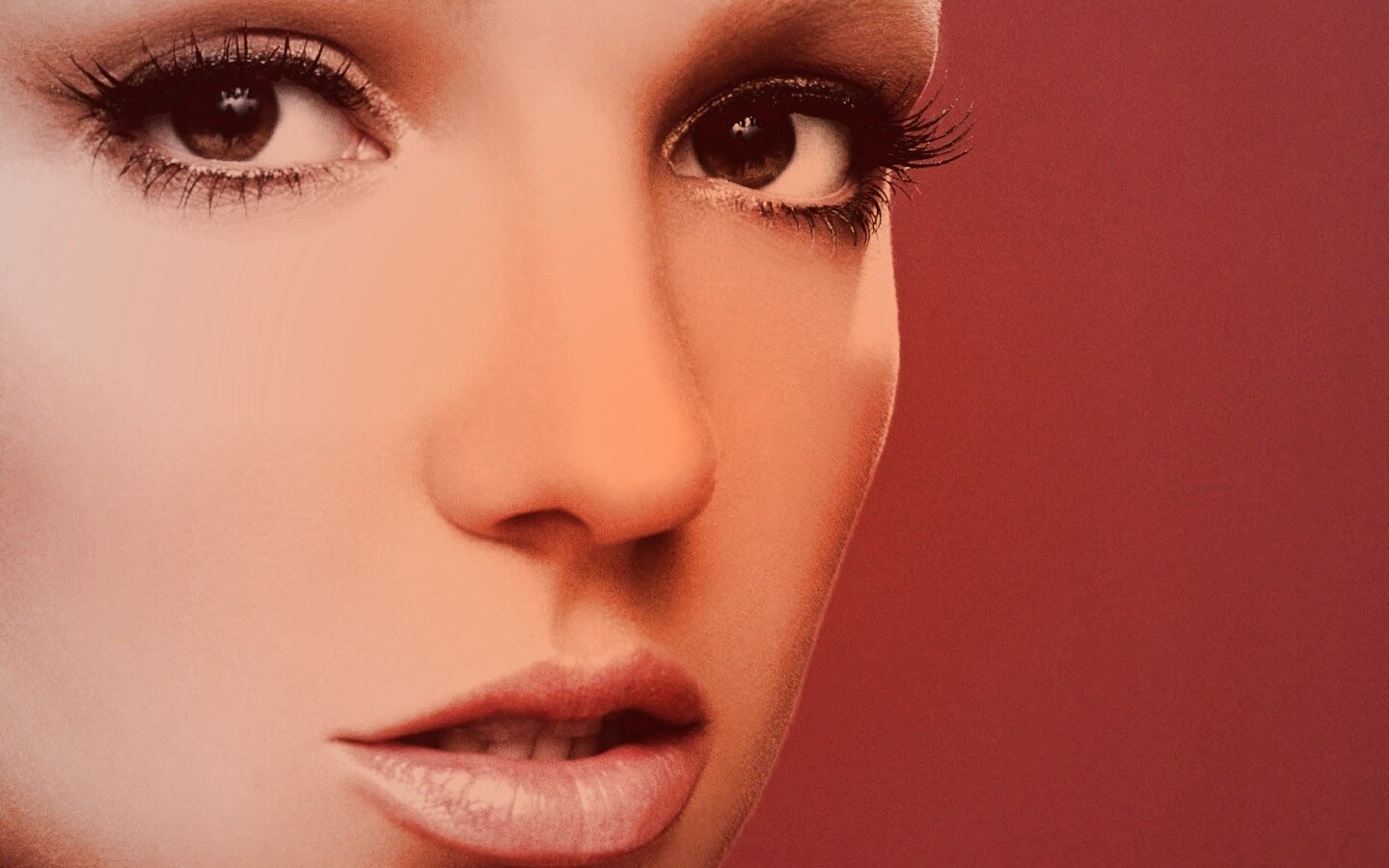 Лицо Бритни обои