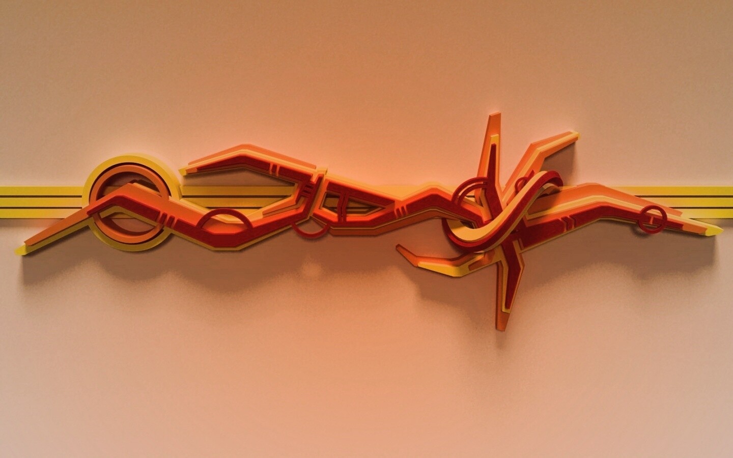 3D Граффити обои