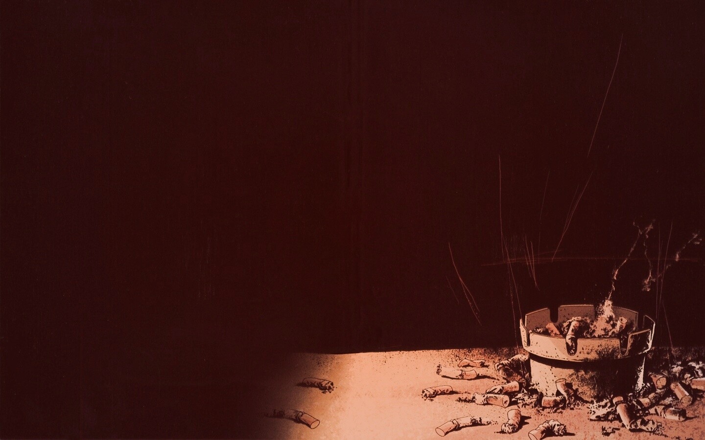 Пепельница обои