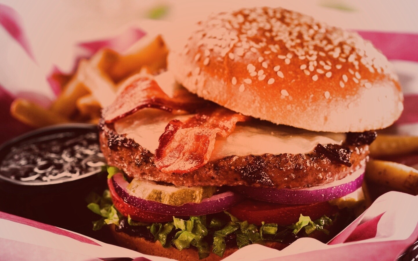 Вкусный сэндвич обои