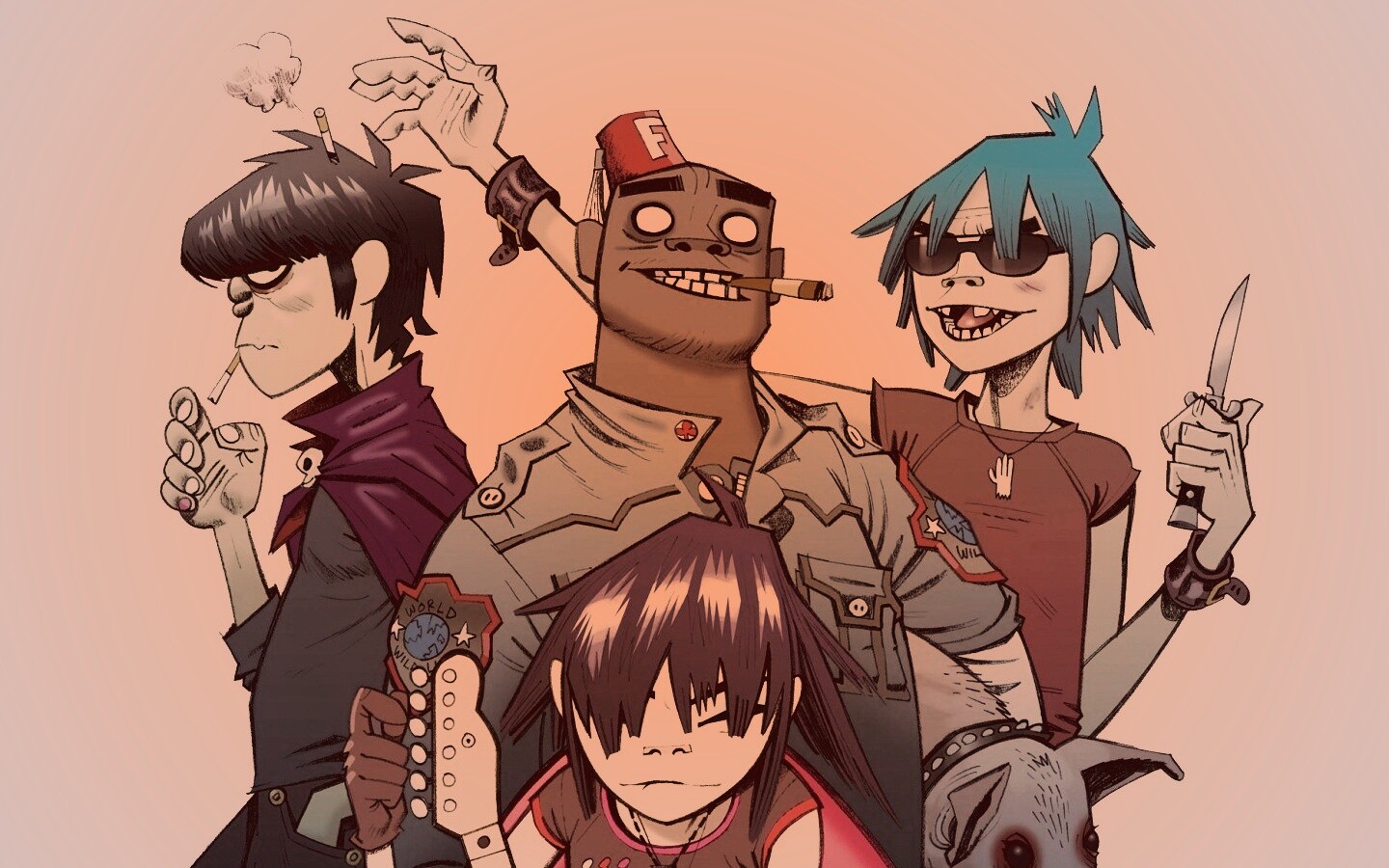 Gorillaz обои