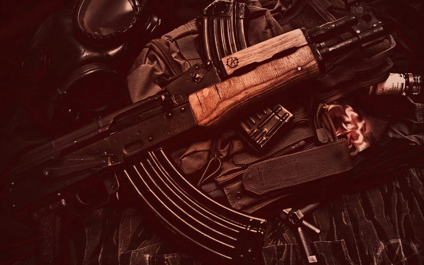 Автомат АК-47 обои