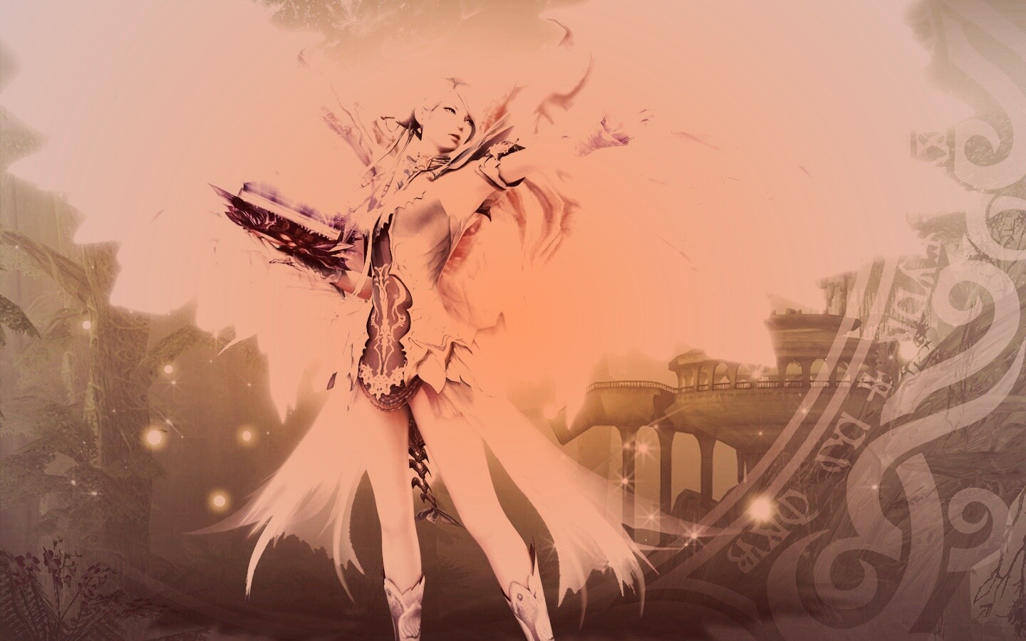 Девушка из Aion обои