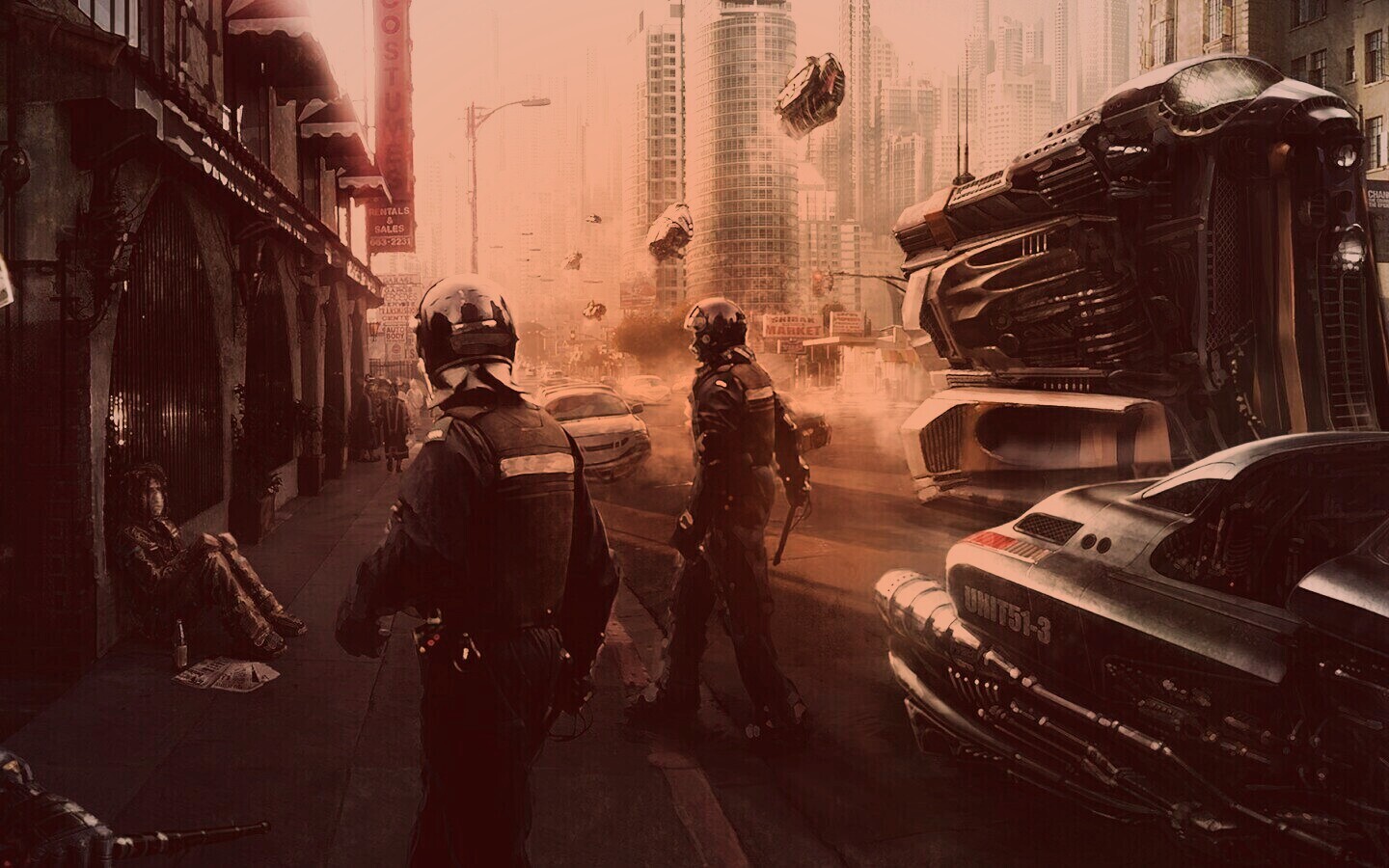 Силовики в будущем обои