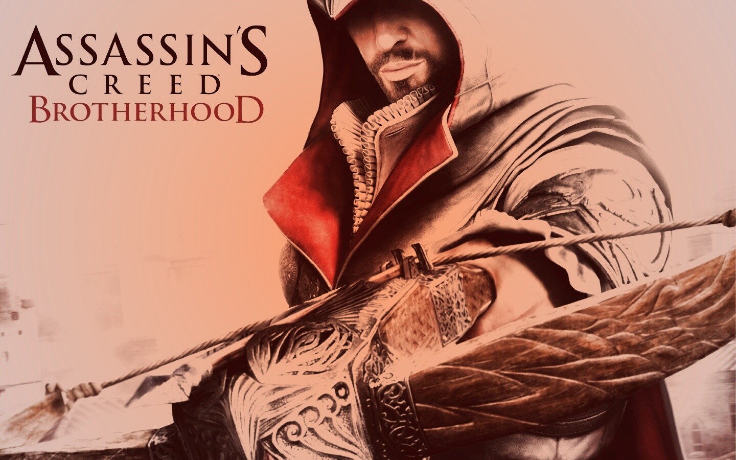 Ассасин с арбалетом обои