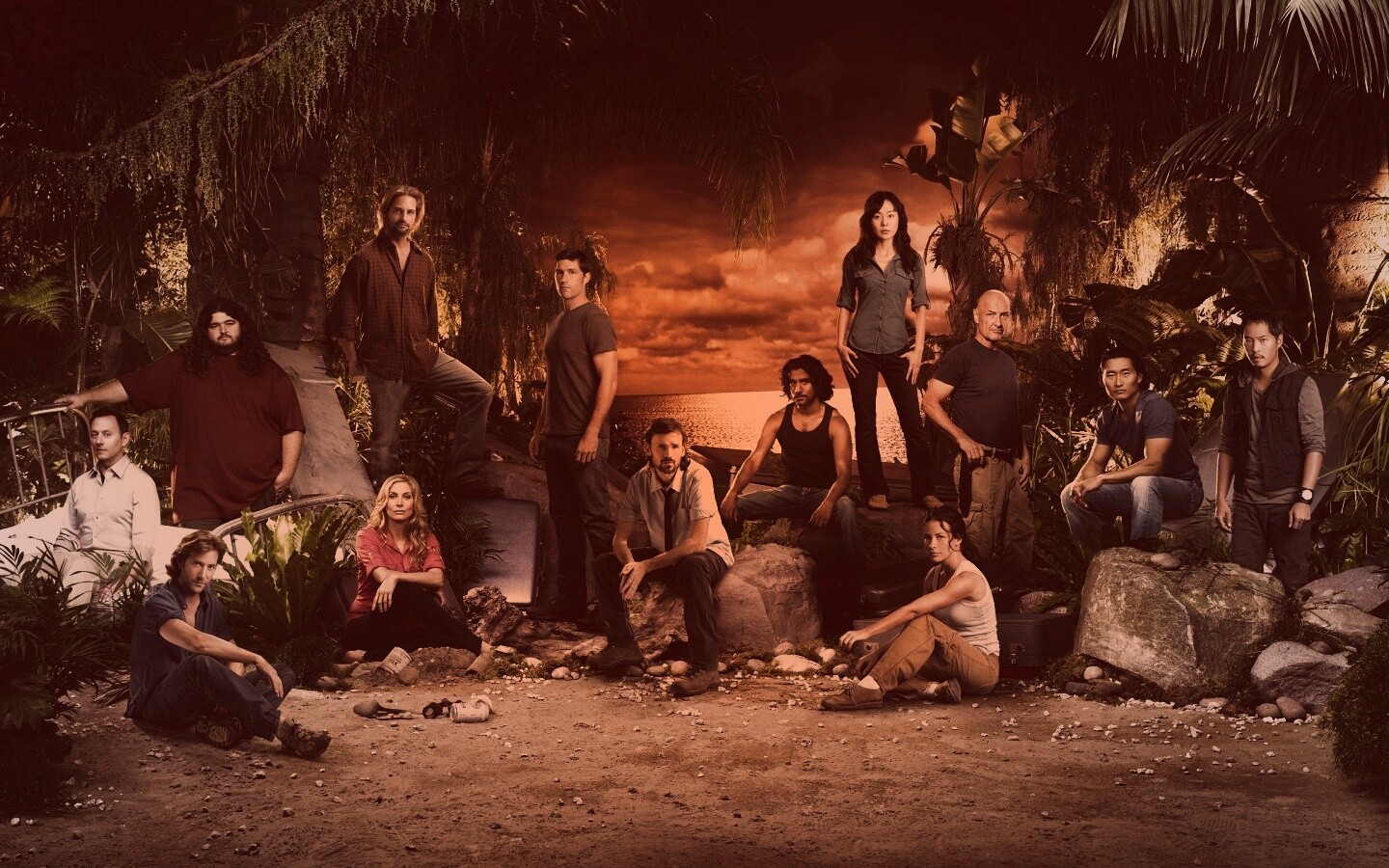 Герои сериала LOST обои