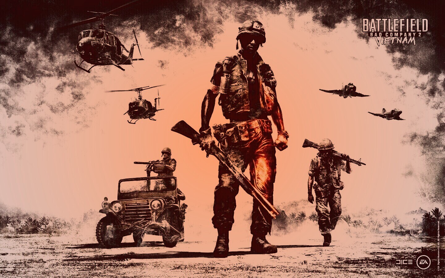 Battlefield Bad Company 2 Vietnam обои