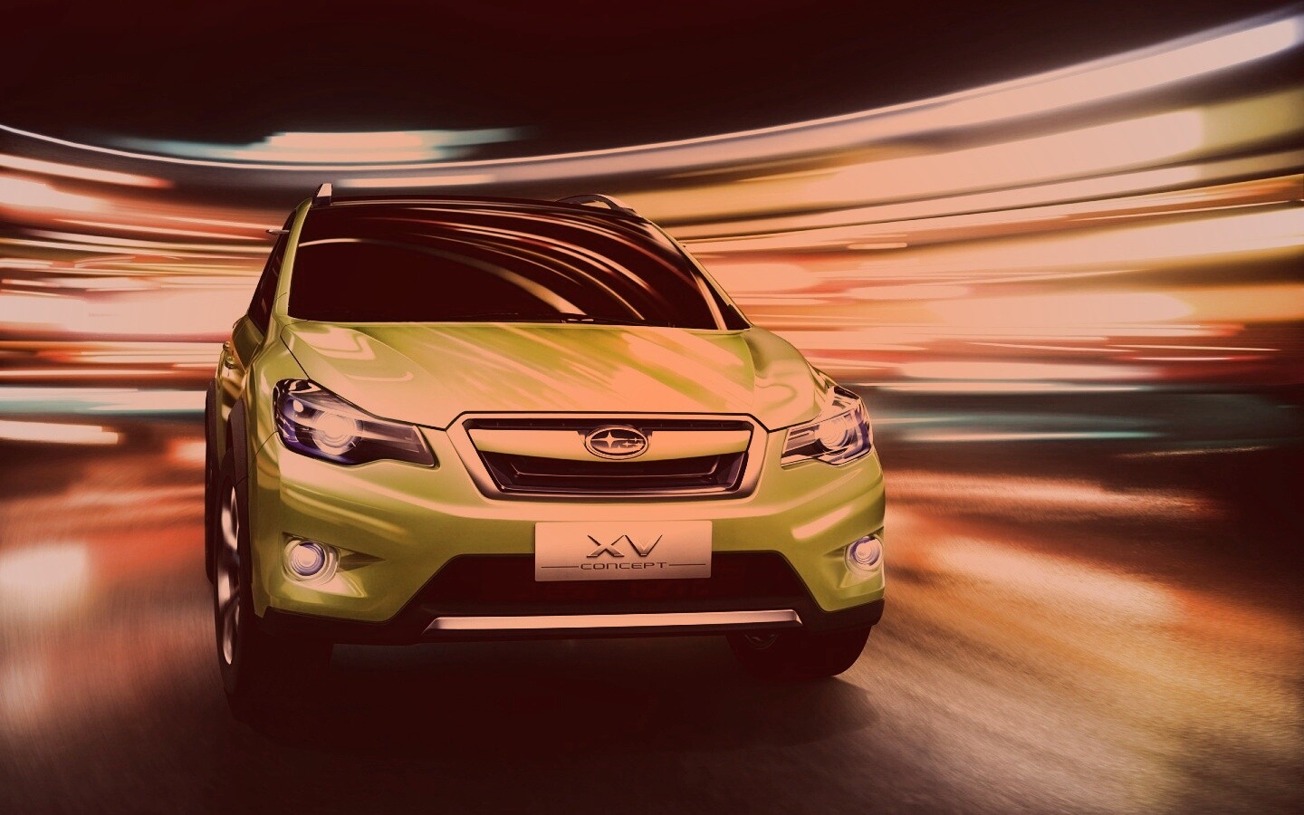 Subaru crossover обои