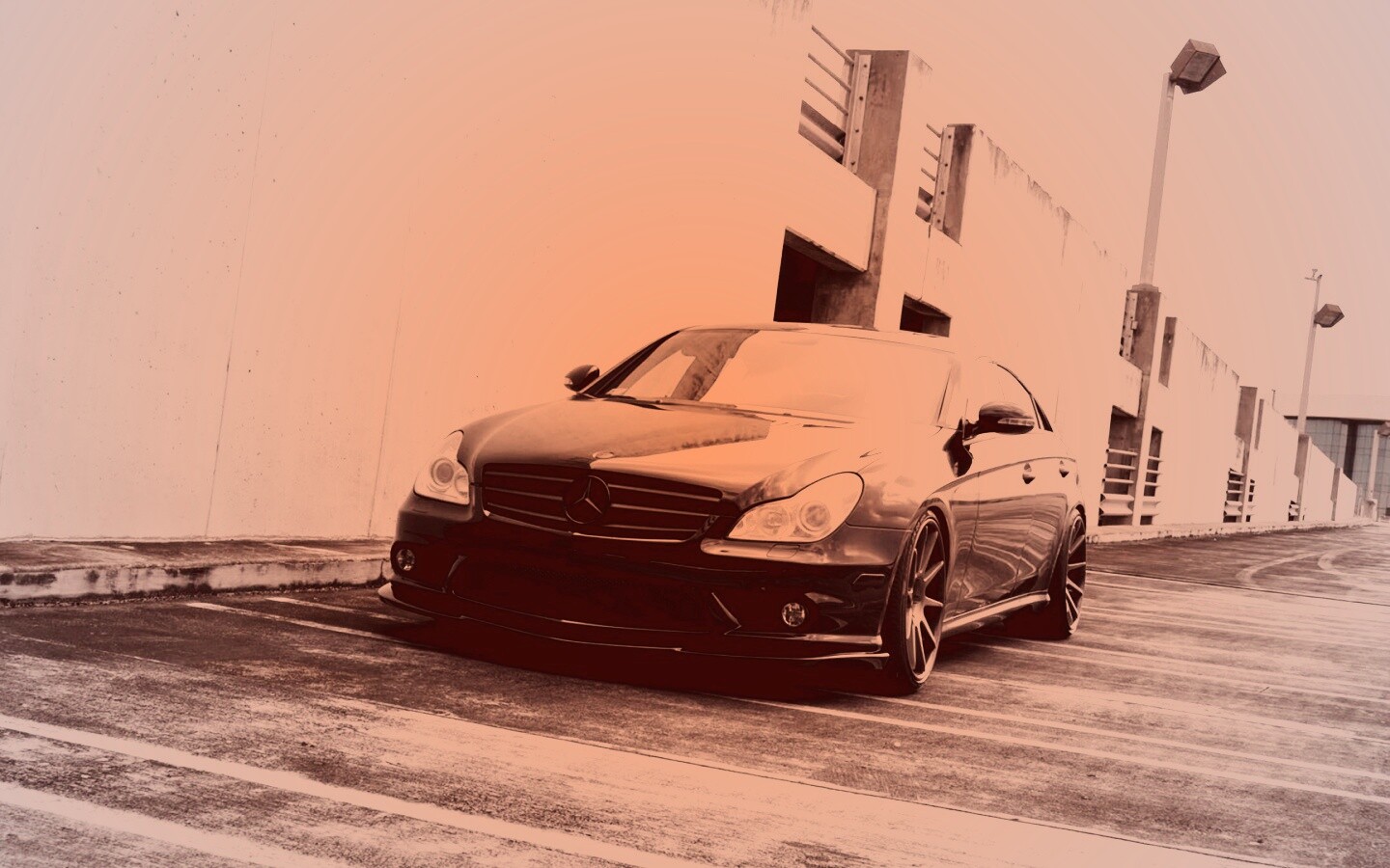 Mercedes сды55 AMG обои