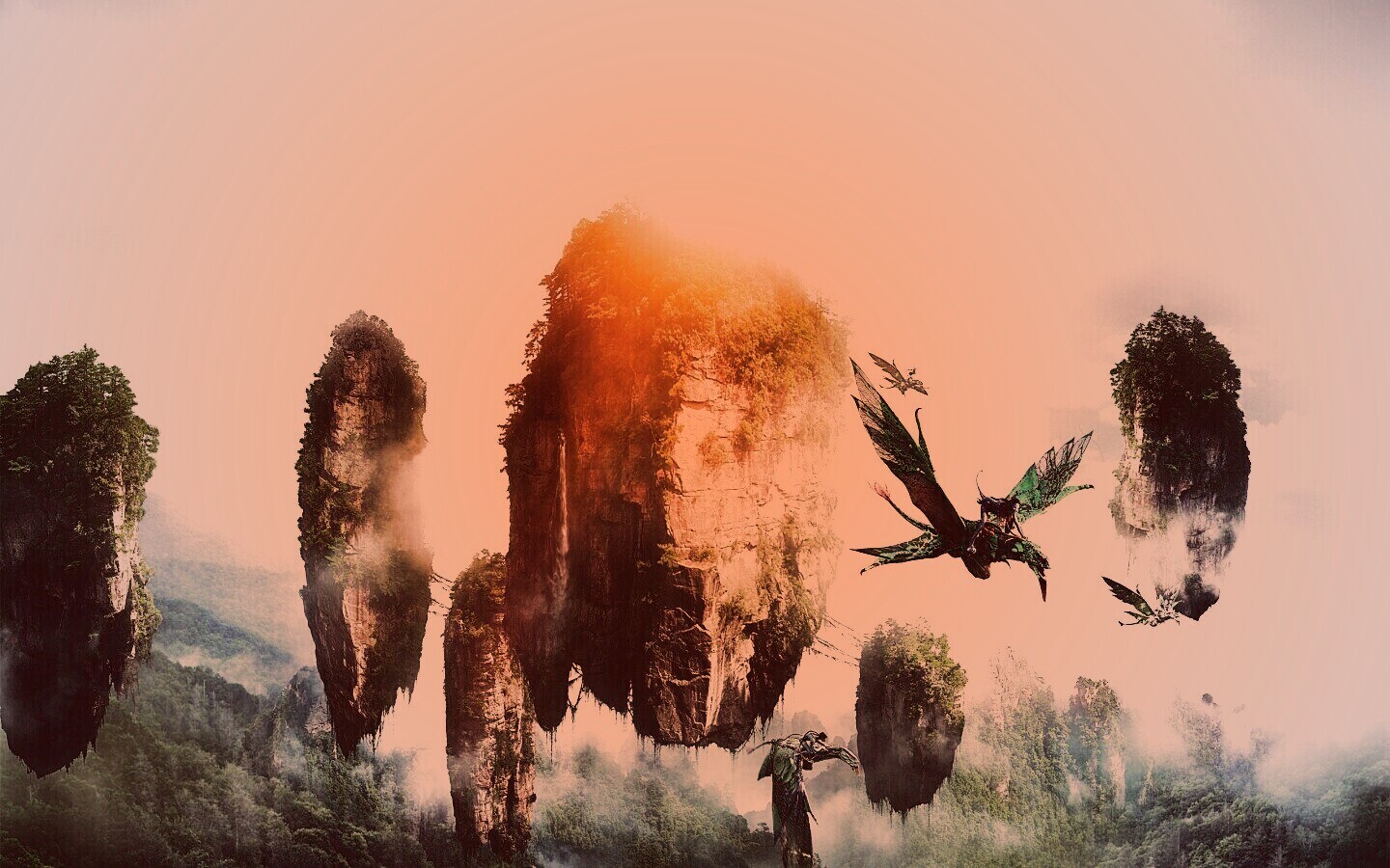 Аватар, планета Пандора обои