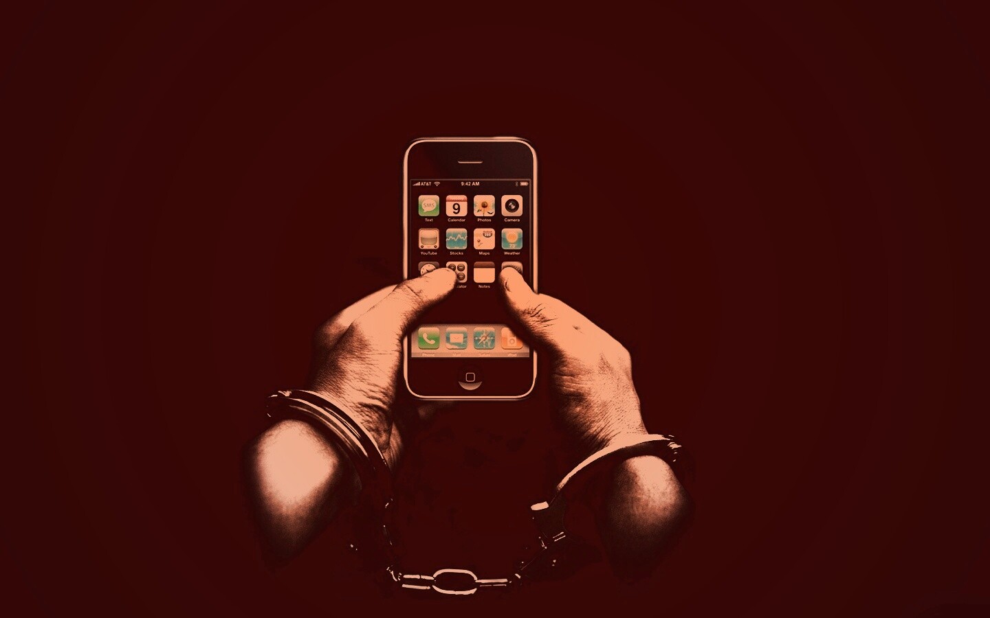 Ты раб своего iPhone обои