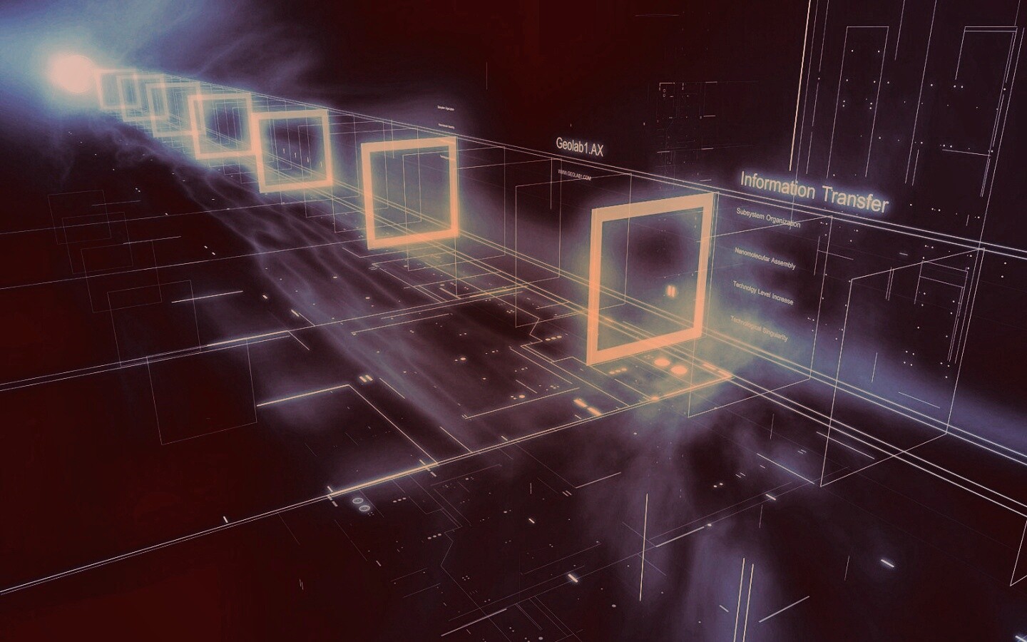 Информационный поток обои