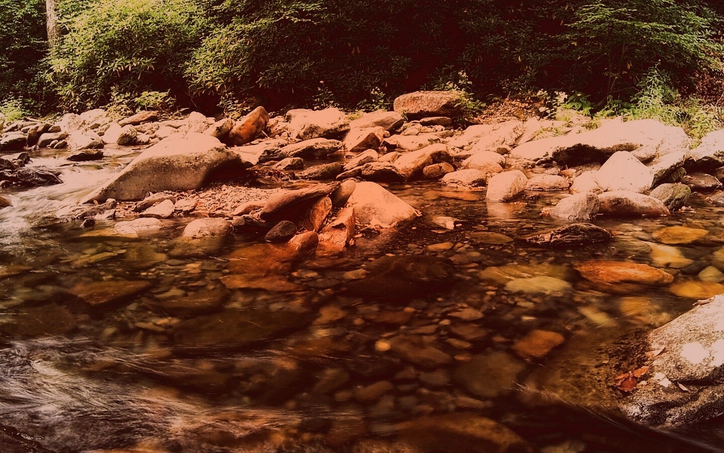 Гораня река обои