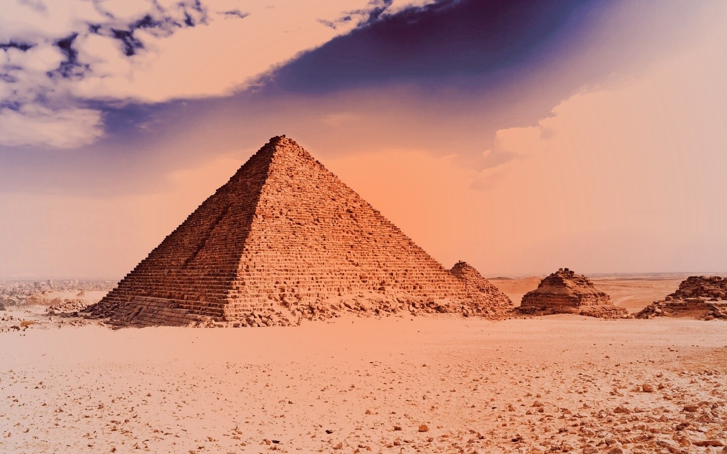 Пирамиды в Египте обои