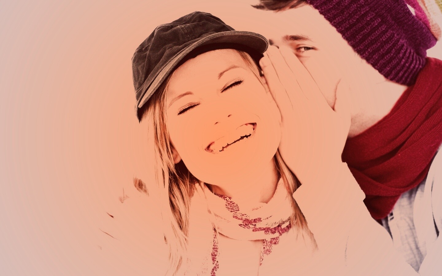 Шутка на ушко обои