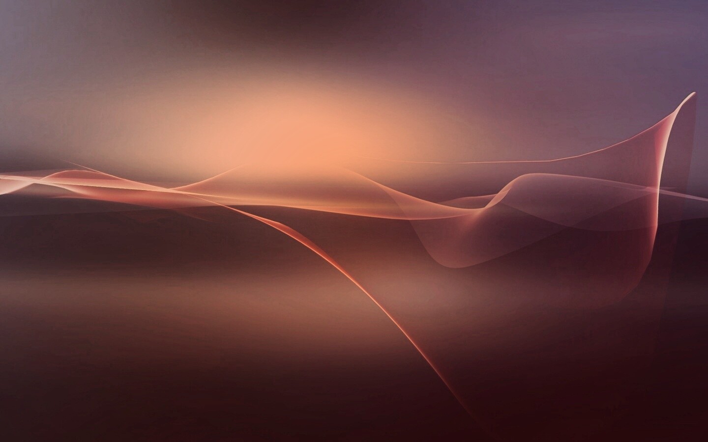 Абстрактные минималистичные волны обои