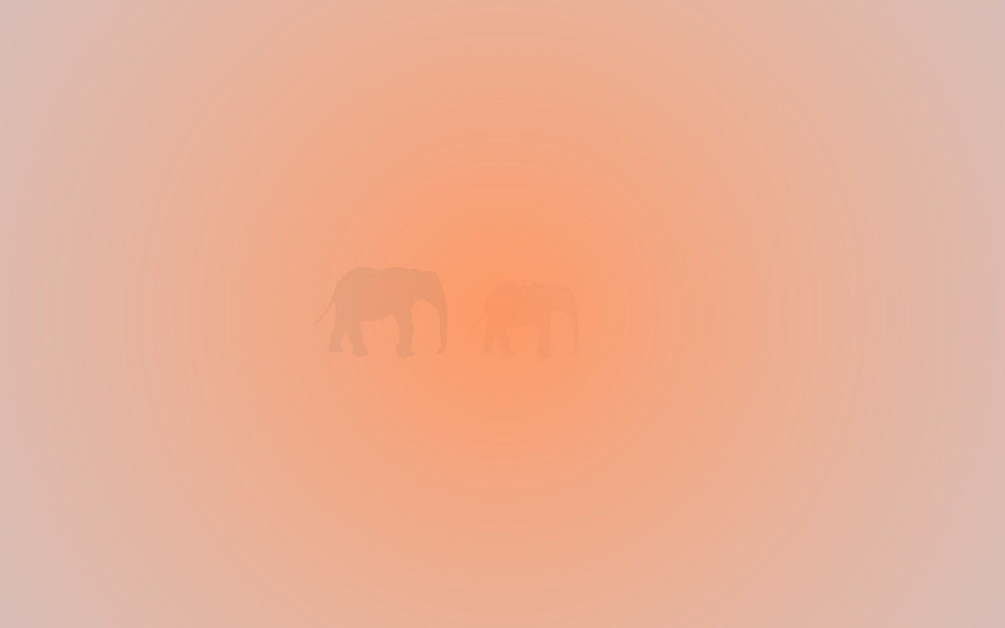 Вереница слонов обои