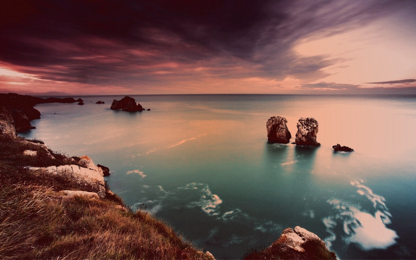 Красивое побережье обои