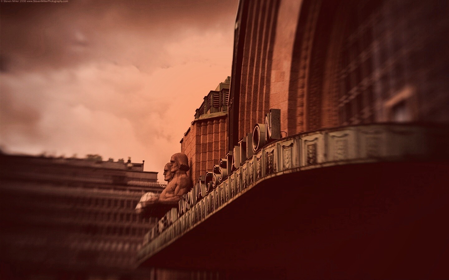 Вокзал Хельсинки обои