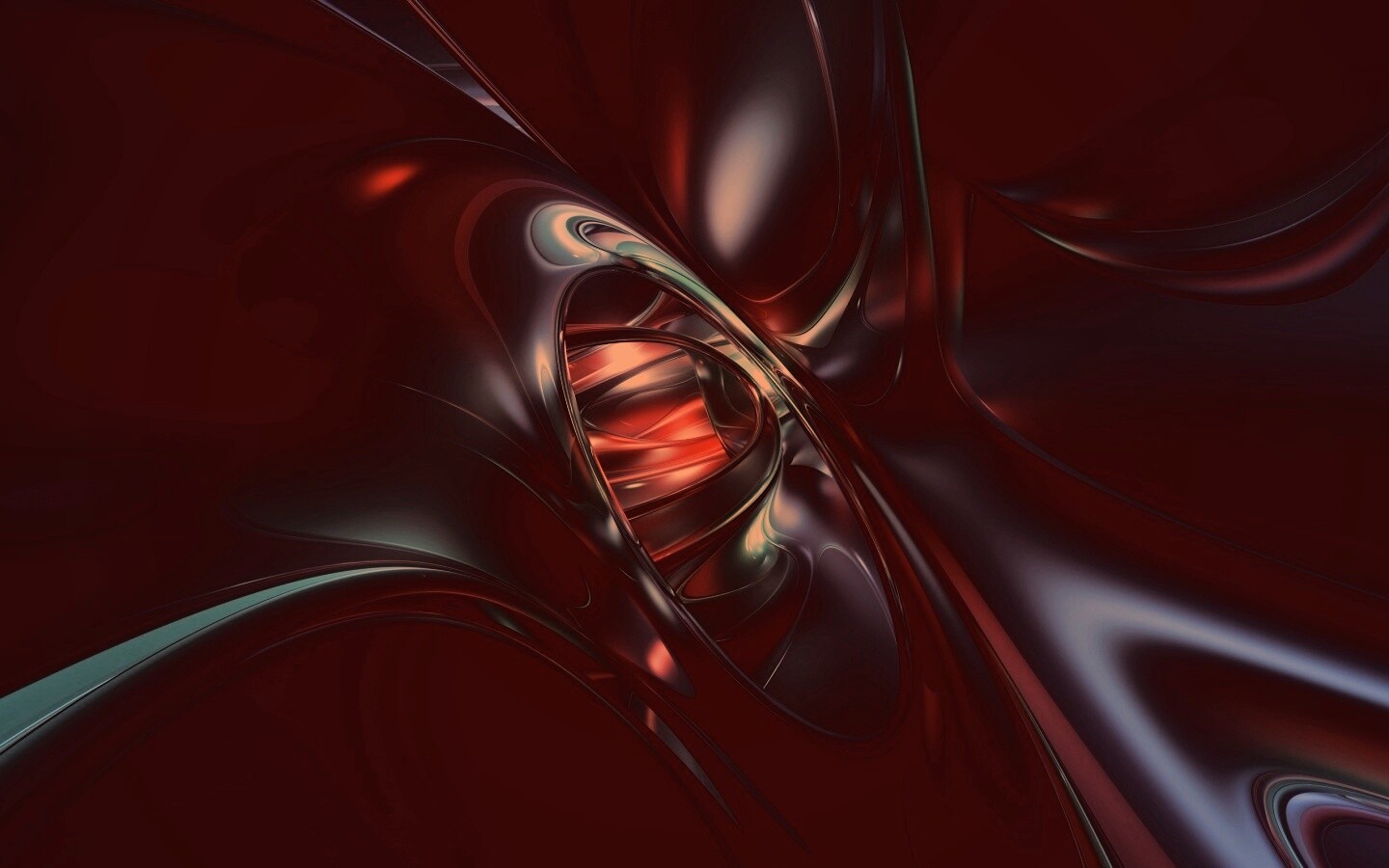 Темная переливчатая абстракция обои