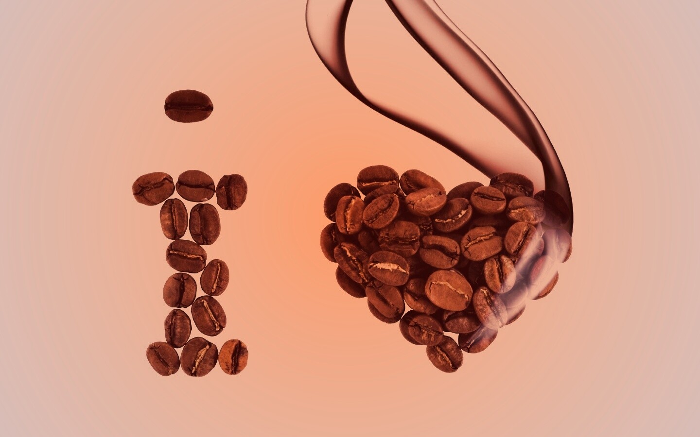 I love кофе обои