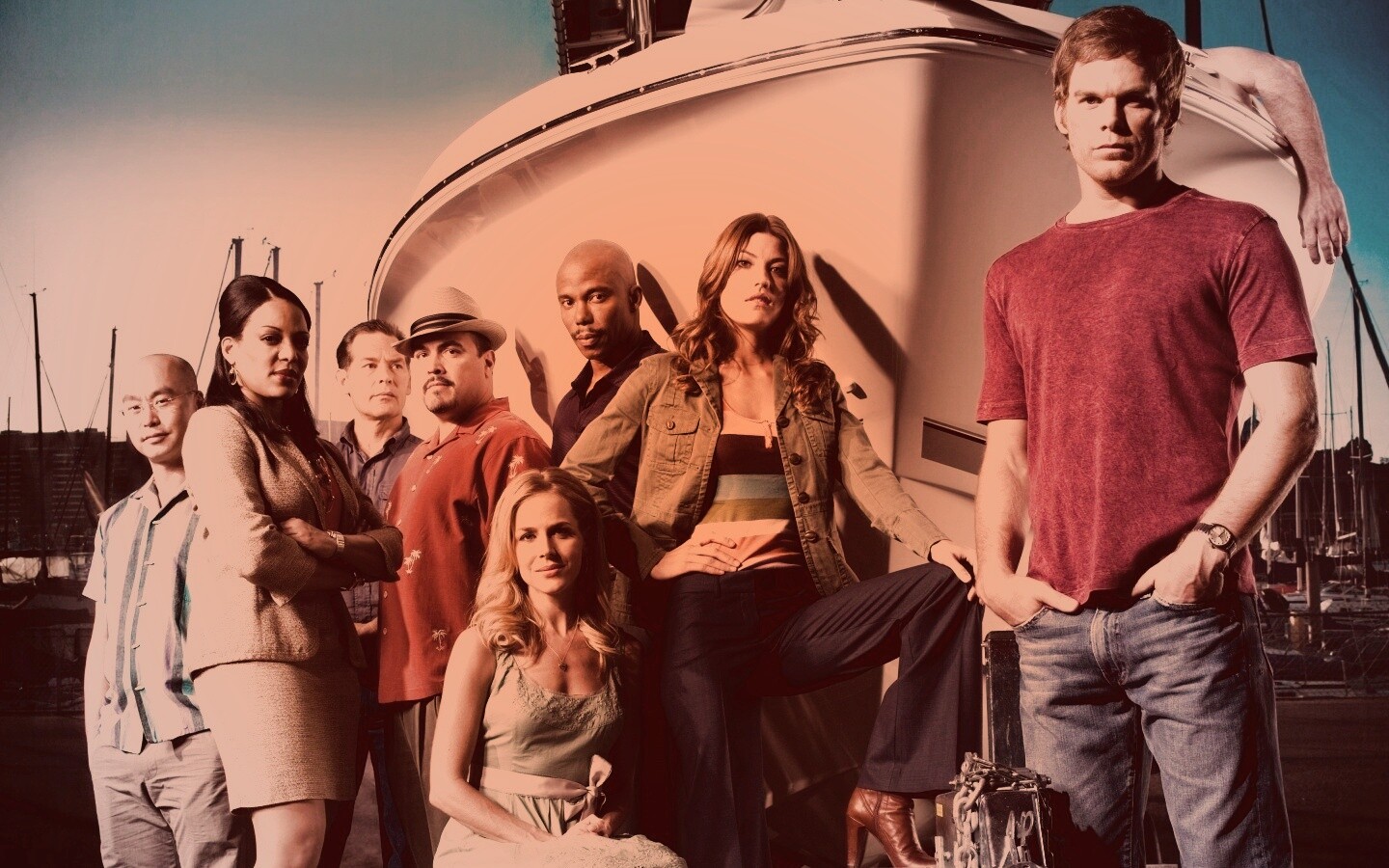 Персонажи сериала Dexter обои