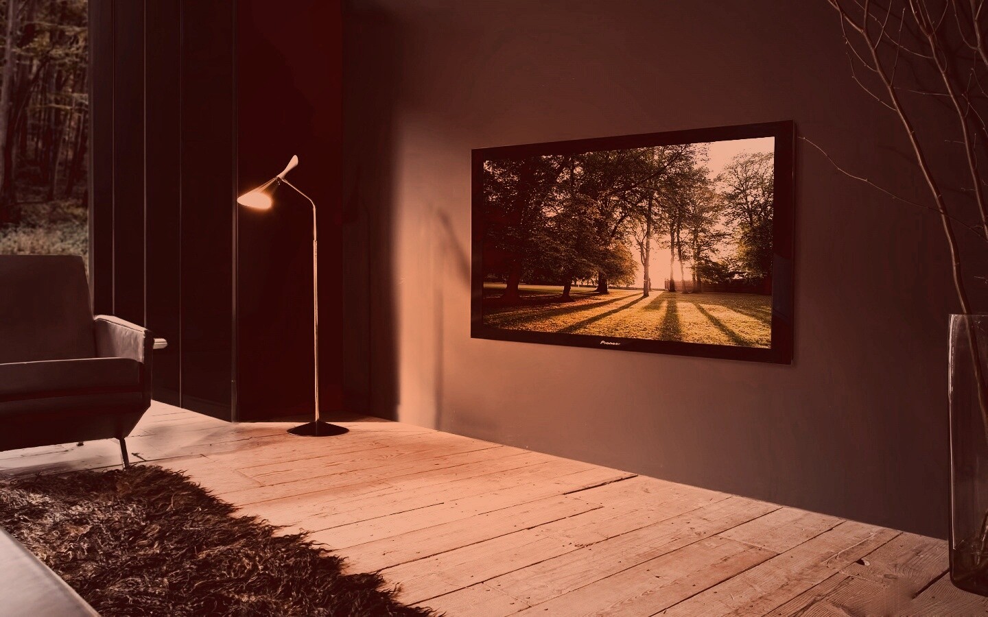 Интересный интерьер квартиры в минималистическом стиле обои