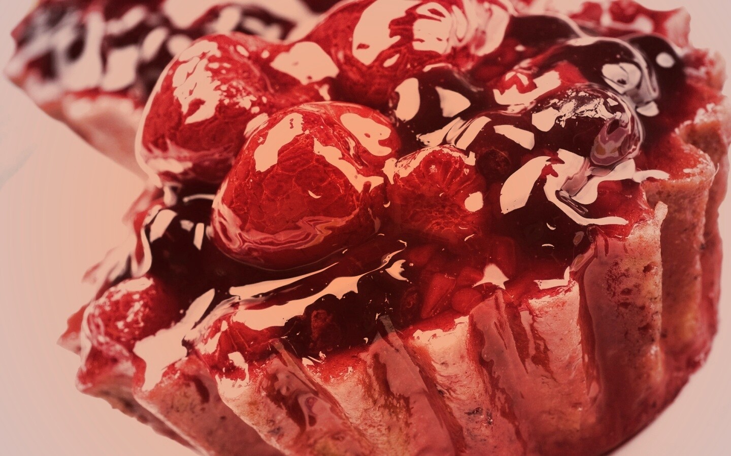 Восхитительная корзиночка с фруктами обои