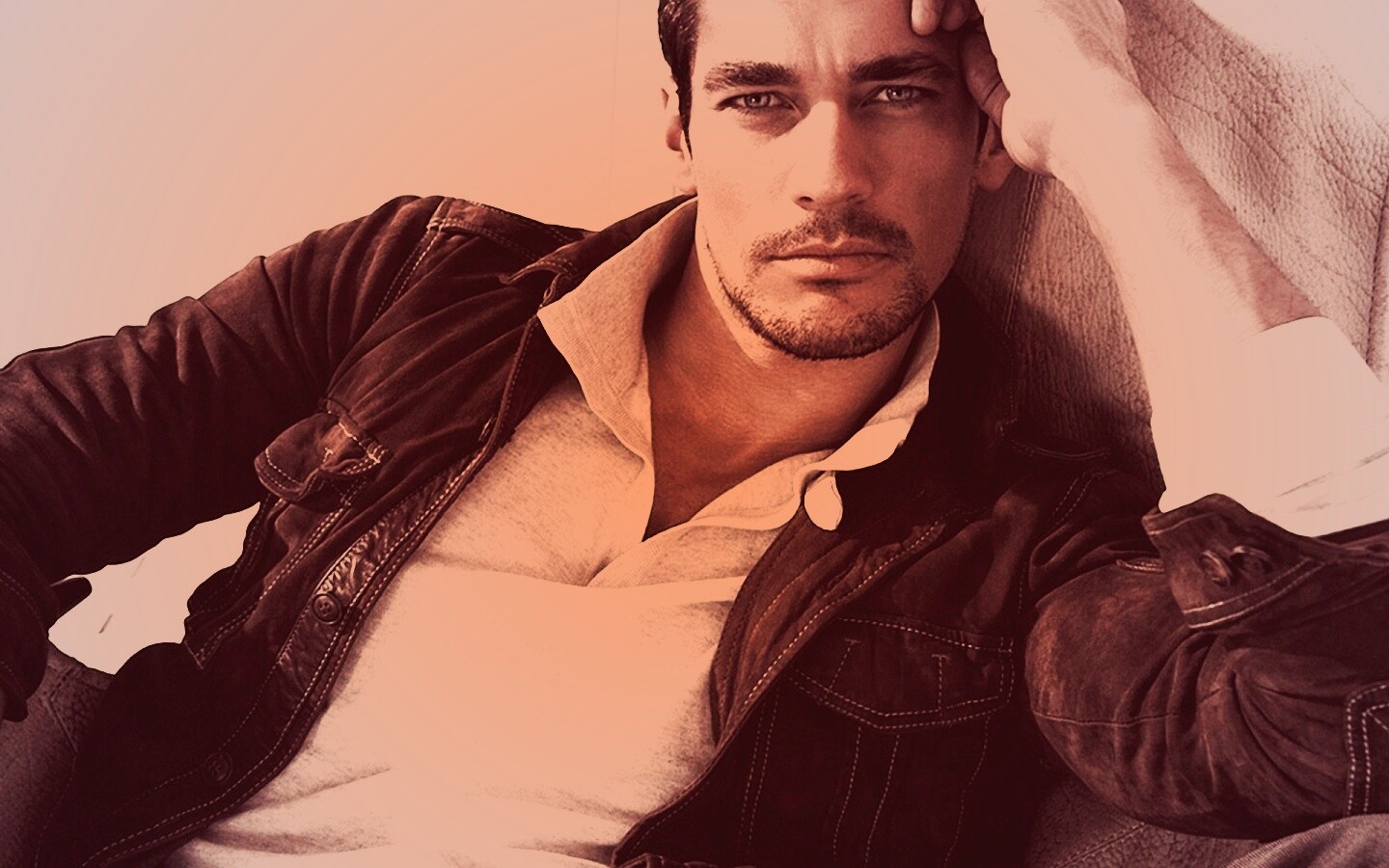 Парень в куртке обои