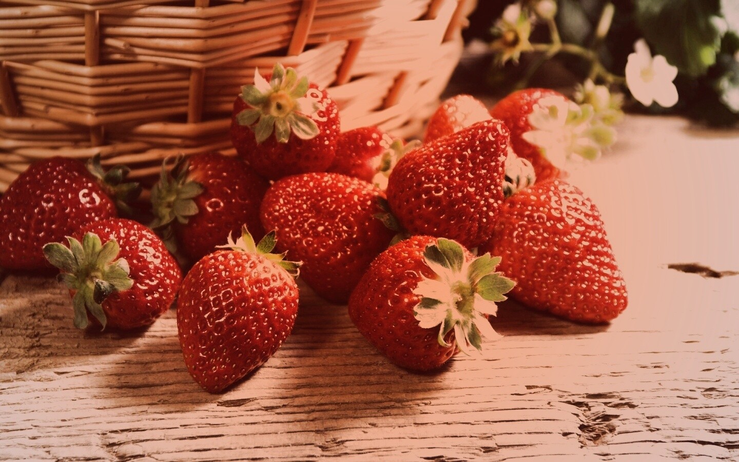 Клубничка обои