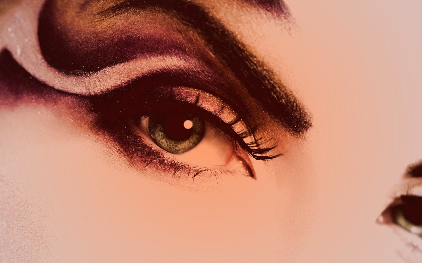 Красивый макияж для глаз обои