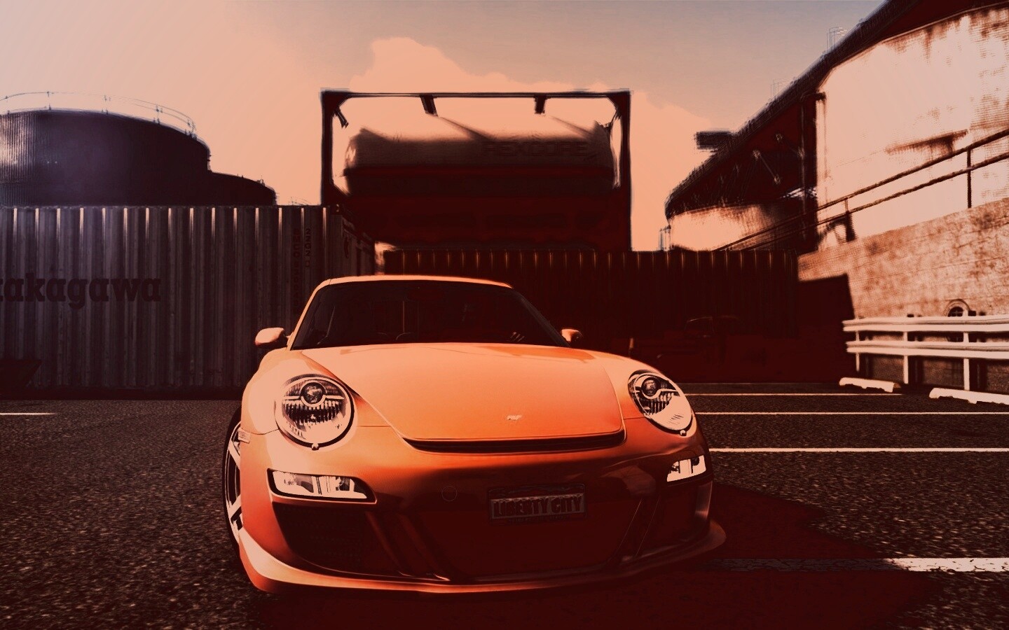 Порше из GTA4 обои