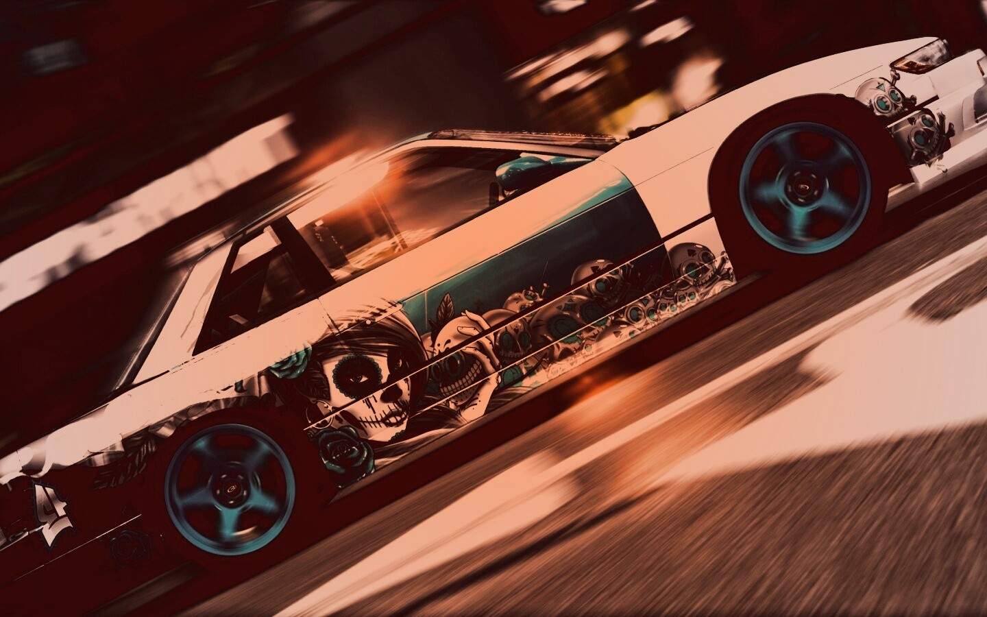 Nissan Silvia s13 Non Grata из GTA4 обои