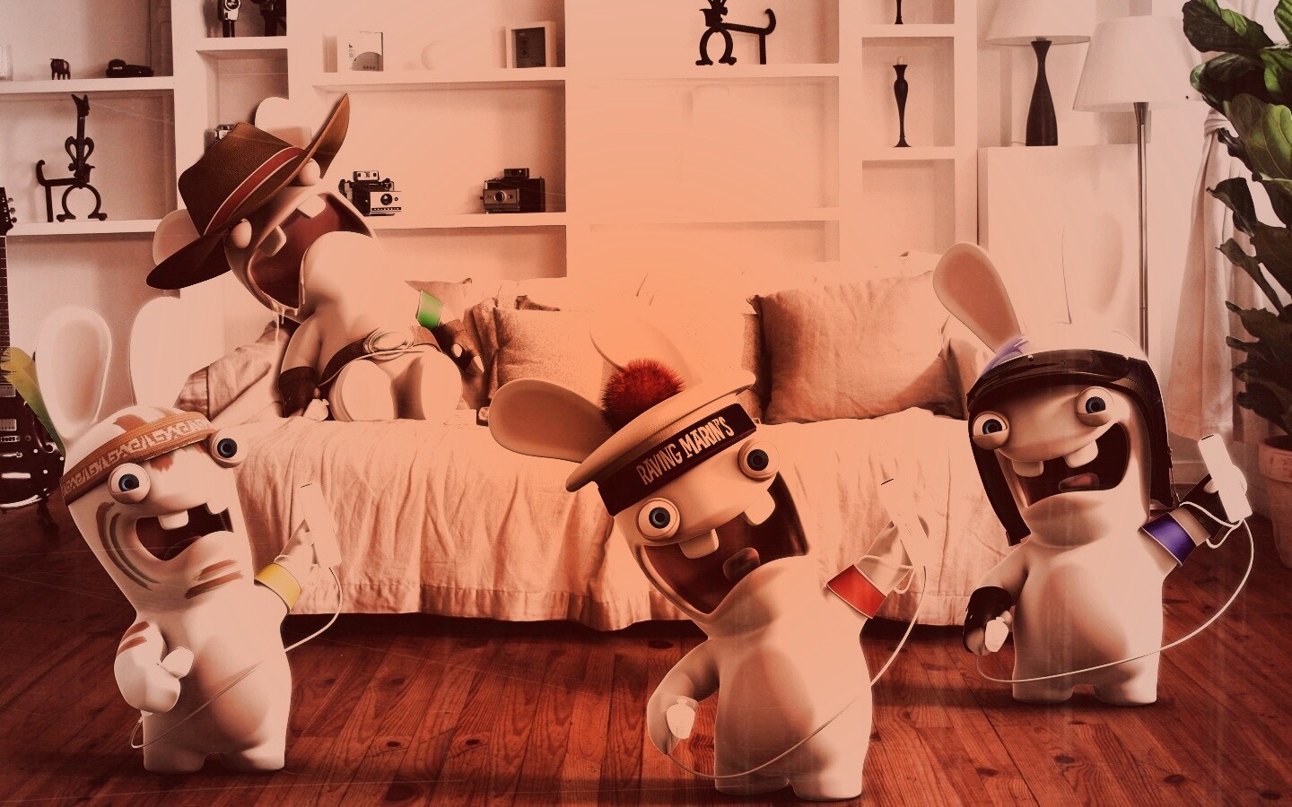 Raving Rabbids wii обои